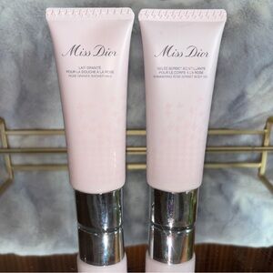 Miss Dior Rose Sorbet Shower Gel + Rose Granita Shower Milk Duo | $110 Retail